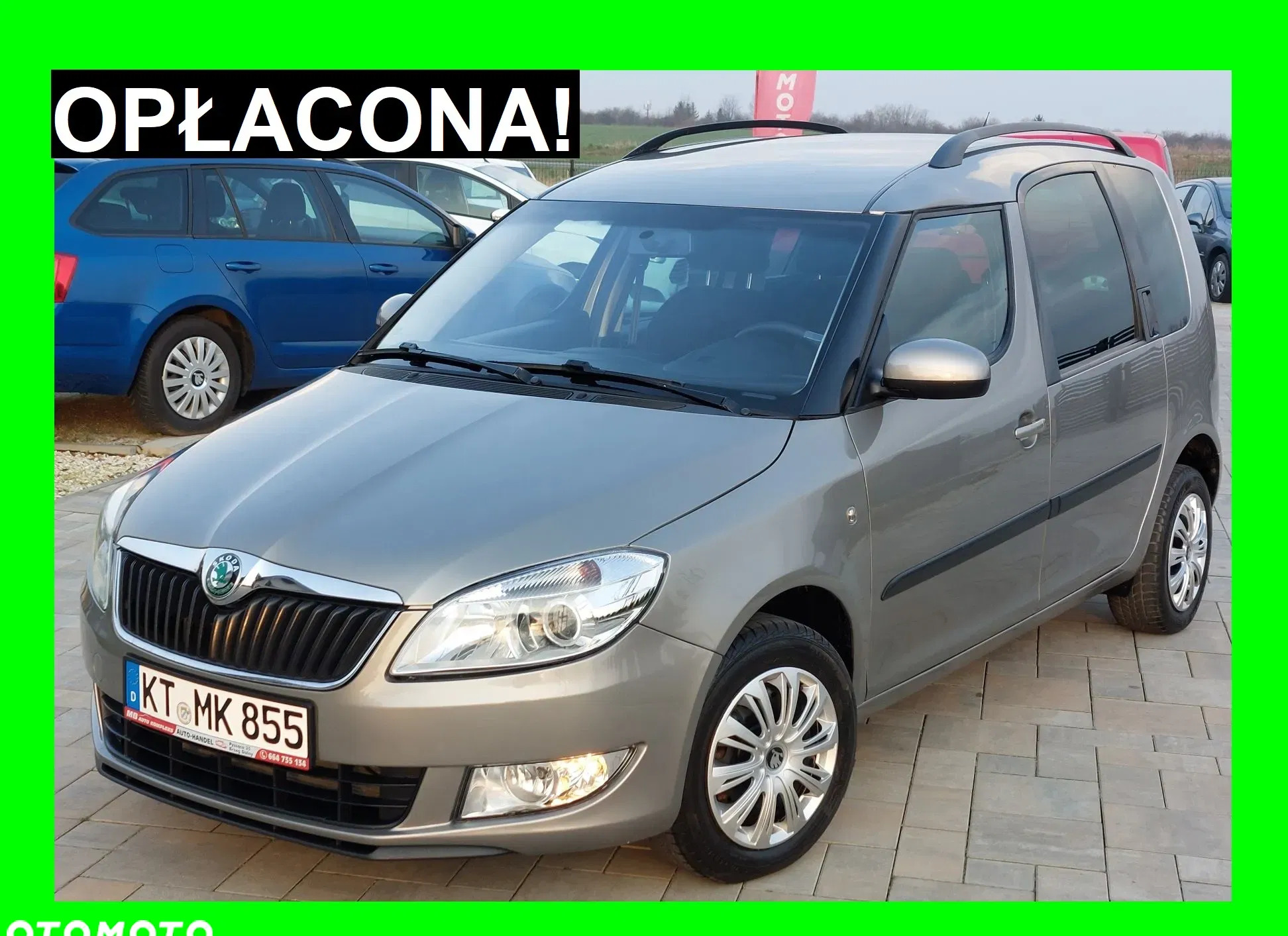 samochody osobowe Skoda Roomster cena 19999 przebieg: 119000, rok produkcji 2012 z Maków Mazowiecki